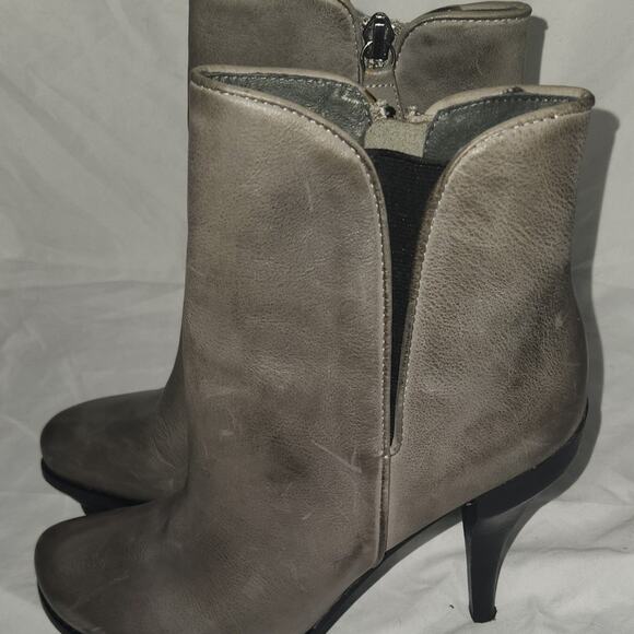 Lisa For Donald Pliner Lago womens 8.5 leather platform stilhetto ankle boots Ah - Picture 1 of 5